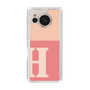 Slim Protection Case［ Original - initial two tone - H pink ］