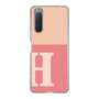Slim Protection Case［ Original - initial two tone - H pink ］