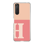 Slim Protection Case［ Original - initial two tone - H pink ］