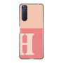 Slim Protection Case［ Original - initial two tone - H pink ］