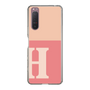 Slim Protection Case［ Original - initial two tone - H pink ］