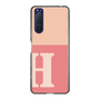 Slim Protection Case［ Original - initial two tone - H pink ］