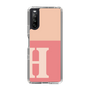 Slim Protection Case［ Original - initial two tone - H pink ］