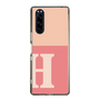 Slim Protection Case［ Original - initial two tone - H pink ］