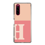 Slim Protection Case［ Original - initial two tone - H pink ］