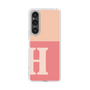 Slim Protection Case［ Original - initial two tone - H pink ］