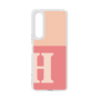 Slim Protection Case［ Original - initial two tone - H pink ］