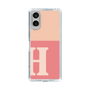 Slim Protection Case［ Original - initial two tone - H pink ］