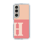 Slim Protection Case［ Original - initial two tone - H pink ］