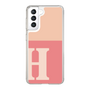 Slim Protection Case［ Original - initial two tone - H pink ］