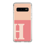 Slim Protection Case［ Original - initial two tone - H pink ］