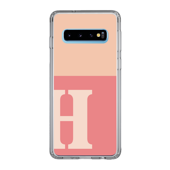 Slim Protection Case［ Original - initial two tone - H pink ］