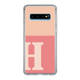 Slim Protection Case［ Original - initial two tone - H pink ］