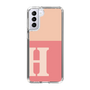 Slim Protection Case［ Original - initial two tone - H pink ］