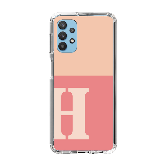 Slim Protection Case［ Original - initial two tone - H pink ］