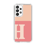 Slim Protection Case［ Original - initial two tone - H pink ］