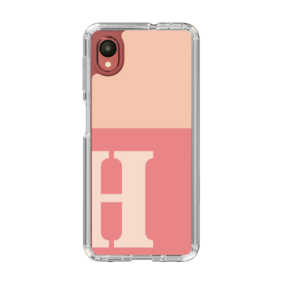 Slim Protection Case［ Original - initial two tone - H pink ］