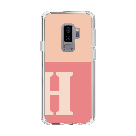 Slim Protection Case［ Original - initial two tone - H pink ］