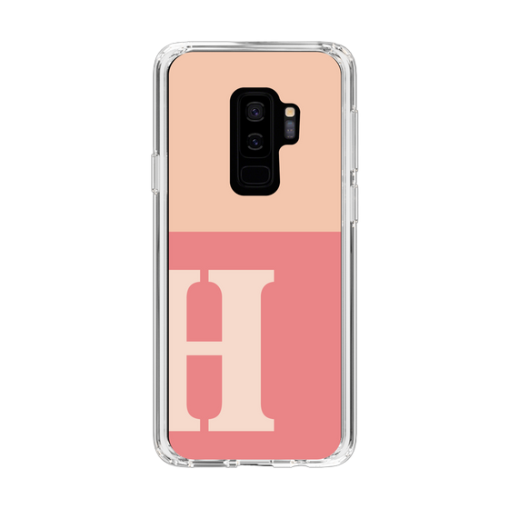 Slim Protection Case［ Original - initial two tone - H pink ］