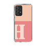 Slim Protection Case［ Original - initial two tone - H pink ］