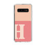 Slim Protection Case［ Original - initial two tone - H pink ］
