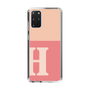 Slim Protection Case［ Original - initial two tone - H pink ］