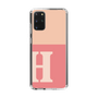 Slim Protection Case［ Original - initial two tone - H pink ］