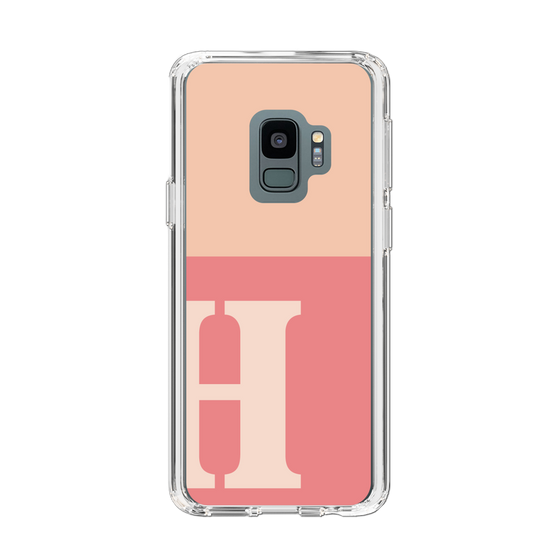 Slim Protection Case［ Original - initial two tone - H pink ］