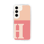Slim Protection Case［ Original - initial two tone - H pink ］