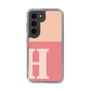 Slim Protection Case［ Original - initial two tone - H pink ］