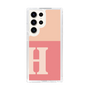 Slim Protection Case［ Original - initial two tone - H pink ］