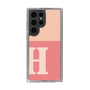 Slim Protection Case［ Original - initial two tone - H pink ］