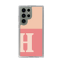Slim Protection Case［ Original - initial two tone - H pink ］
