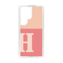 Slim Protection Case［ Original - initial two tone - H pink ］