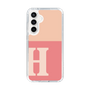 Slim Protection Case［ Original - initial two tone - H pink ］