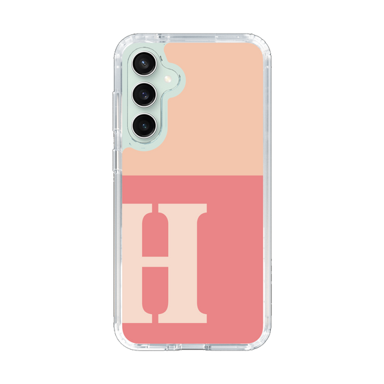 Slim Protection Case［ Original - initial two tone - H pink ］