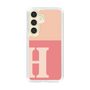 Slim Protection Case［ Original - initial two tone - H pink ］