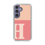 Slim Protection Case［ Original - initial two tone - H pink ］