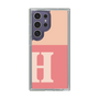 Slim Protection Case［ Original - initial two tone - H pink ］