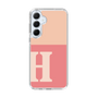 Slim Protection Case［ オリジナル - initial two tone - H pink ］