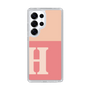 Slim Protection Case［ Original - initial two tone - H pink ］
