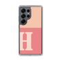 Slim Protection Case［ Original - initial two tone - H pink ］
