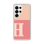 Slim Protection Case［ Original - initial two tone - H pink ］