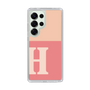 Slim Protection Case［ Original - initial two tone - H pink ］