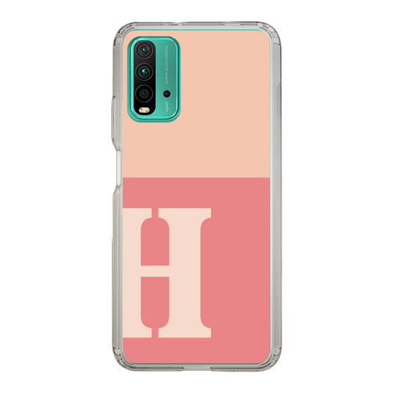 Slim Protection Case［ Original - initial two tone - H pink ］