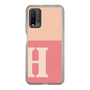 Slim Protection Case［ Original - initial two tone - H pink ］