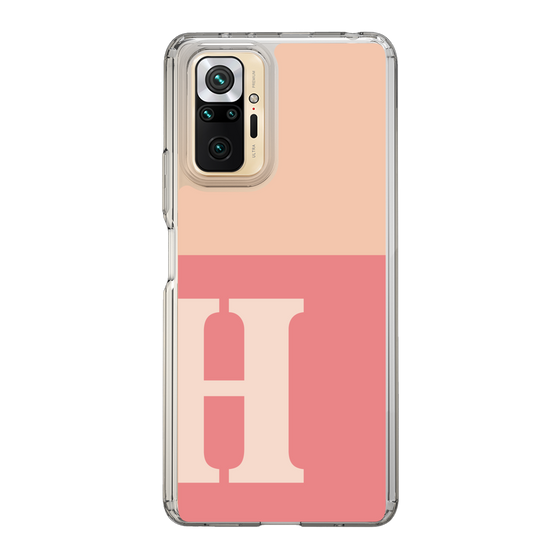 Slim Protection Case［ Original - initial two tone - H pink ］