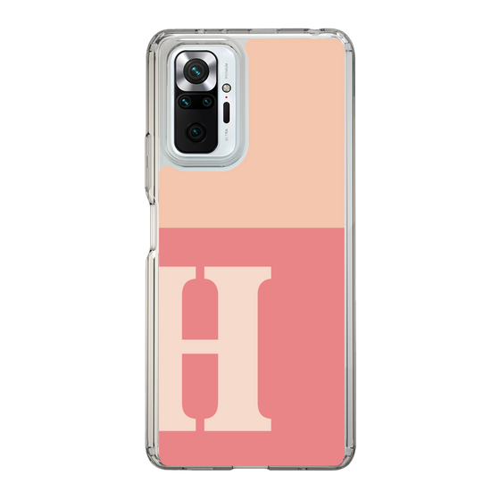 Slim Protection Case［ Original - initial two tone - H pink ］