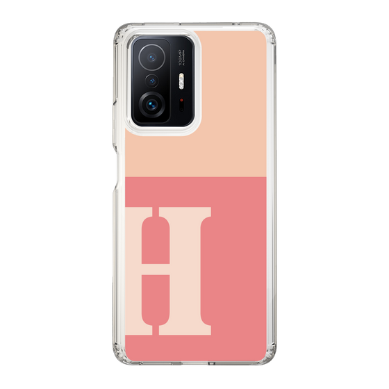Slim Protection Case［ Original - initial two tone - H pink ］