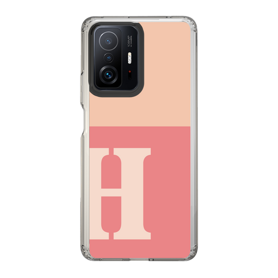 Slim Protection Case［ Original - initial two tone - H pink ］